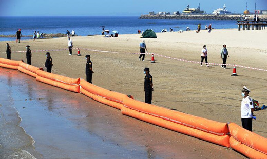 渤海海域舉行“平行時空”海上溢油應急演練